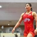 【レスリング】パリ五輪女子62キロ級銅の尾崎野乃香が金メダル獲得