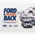 フォードがワークスとして復活。2028年からのWRC参戦を発表 