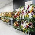 ロッテ　角中の引退試合　球場にズラッと花が並ぶ　対戦相手の柳田、昨季までのチームメートからも