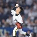 ロッテ　角中ジュニアが始球式＆場内アナウンス「ぼくたちのお父さん」「ヒット打ってね」夫人は涙をぬぐう