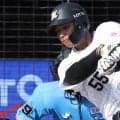 ロッテ　ドラ４桜井ユウヤがプロ初安打　前田悠から中前打　高校通算４９発の期待のスラッガー