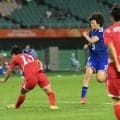 【なでしこ】１点リードで前半終了　GK大場朱羽に称賛、激しい接触にもボール離さず