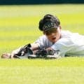 【阪神】森下翔太「優勝できればなんでもいい」歓喜のゴールテープに闘志