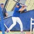 大谷翔平が屋外フリー打撃で最終調整　３連発締めで２３スイング１１発　右中間席最上段への特大弾も　会見では「スイングもスムーズに」