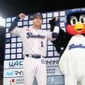 【ヤクルト】Ｖ打の山田哲人「泣いて…」３日は石川雅規引退試合　お立ち台で「いい形で…」
