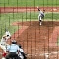 横浜　織田翔希の１５５キロにスタンドどよめき＆拍手　夏の甲子園で一発浴びた楠本に最速投じる→空振り三振でリベンジ