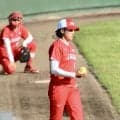 【ソフトボール】44歳右腕の上野由岐子がキャッチボールを開始も出番ならず