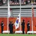 【サッカーＵ２１】表彰式でまさかの事態…優勝の韓国の国旗掲揚されず　応援団はブーイング＆選手は困惑…アジア大会