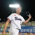 【ヤクルト】石川雅規、約９分間の引退スピーチ「ヤクルトで良かった…」家族、チームメートに感謝