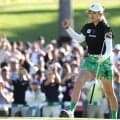 【女子ゴルフ】単独首位浮上の桑木志帆が後半に４つ伸ばせた理由…「体が整えられた」第２ラウンド後にストレッチ