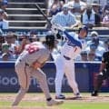 大谷翔平が第1打席で安打、村上宗隆は決勝ホームラン　地区S開幕