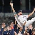 【ヤクルト】長男、次男が見た父石川雅規「これからも人生の目標」引退セレモニーでメッセージ