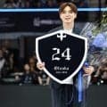 「これからも私の誇り」A千葉が大塚裕土氏の背番号「24」永久欠番セレモニー実施