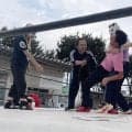 【オート】川口デイリー杯で女子プロレスイベント　走り終えたばかりのオートレーサーがリングに乱入　ファンも大熱狂