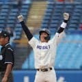 【東京６大学】法大・只石貫太「ストライクゾーンに来たらフルスイング」代打で登場し決勝打 