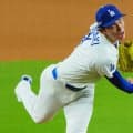 ドジャース佐々木朗希、渡米後自己最速更新164.３キロ　今PS４番目の快速投手に