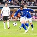 【日本代表】「やっぱり世界の綺世！！」上田綺世が先制弾！通算22得点で中山雅史超え