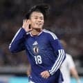 上田綺世ＭＶＰ　先制のゴン超え代表通算２２得点目で森保監督国内最終戦飾る　４戦４発大暴れ「運も良かったですね」