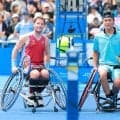 小田凱人　パリ・パラリンピック決勝を戦ったライバル　世界２位のヒューエットとエキシビション試合　　木下グループ・ジャパンＯＰ