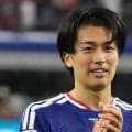 ｢かっこよすぎて神｣中村敬斗、劇的Vアシスト直後の“神ビジュ”インタビューに大反響！お茶目なお辞儀から極上スマイルまで｢敬斗パワー注入された｣｢最後のニコッが爽やか過ぎる｣