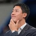 【テニス】錦織圭の引退セレモニーに妻・山内舞さんも出席　黒の上品な装いで笑顔