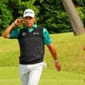 松山英樹は自らのアマ予選会突破した18歳・長崎煌心と練習ラウンド「世界を目指すきっかけに」
