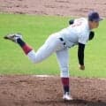 今秋ドラフト上位候補の近大・宮原　中継ぎで登板５回７Ｋ１失点「前よりはうまいこと投げられた」　阪神スカウト陣５人態勢