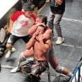 ウルフアロン「１２０％だ！」藤田とタッグで前哨戦　試合後も場外乱闘
