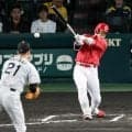 広島・坂倉　唯一大竹から２安打　阪神戦１５打点目はリーグ対戦別最多タイ　「最後なので勝って終わる」完全Ｖ阻止へ