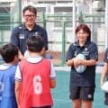 【ラグビー】男女同日開催「１０・２４」のテストマッチ、現役選手が大会ＰＲ　ウェールズに挑む女子は、１８歳の浅利那未に「注目して下さい」