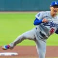 山本由伸、先制してもらった直後の４回も無失点　圧巻投球でブレーブス打線を封じる