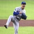 ドジャースが地区Ｓ突破王手！　大一番で山本由伸が価値ある１勝呼び込む「絶対に勝たないとけない」７回１失点１０奪三振でＰＳ通算８勝目　５番降格の大谷翔平は１四球無安打
