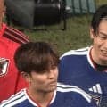 「普通のFWにはできない」久保建英が上田綺世に感嘆！相手越しに“ワールドクラス”の胸トラップ「ナイスボールだったよって」【日本代表】