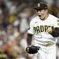 松井裕樹がPS初勝利から一夜明け会見「本当に大重要な場面で起用…すごく意気に感じています」