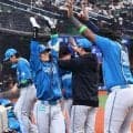 日本ハムが逆転！奈良間が値千金の２ラン　打たれた平良は頭を抱えて呆然