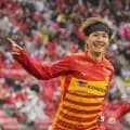 【名古屋】山岸祐也が決勝弾「本当にほっとしている」川崎Ｆ破りリーグ戦４連敗でストップ
