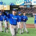 「うへぇ…現地いたんだ」美女感“ダダ漏れ”　東京D内野席に降臨した「勝利の女神」
