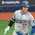 大谷翔平がストレートの四球で出塁→パヘスの右前適時打で先制！二塁から一気に生還　剛腕のフォーシームに一度もバット振ることなく
