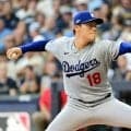 ドジャースが先制点、直後に追いつかれる　先発山本由伸で連敗回避へ
