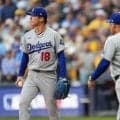 山本由伸がKO、佐々木朗希が救援　シーソーゲームでドジャース劣勢