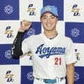 【東都大学野球】青学大９回１死二、三塁で代打の能美誠也Ｖ打「いつでも行ける準備はしていた」