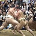 寿之富士、横綱・大の里にぶつかり稽古で胸を借りる　初参加の巡業は「いつもと違うメンバーと相撲を取れるのは楽しい」