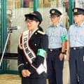 ゴルフ「天才少女」須藤弥勒が「一日警察署長」　明徳の地元の高知・須崎署で“重大任務”