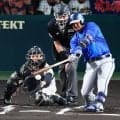 【DeNA】宮崎敏郎、初回に先制適時打　阪神村上の125キロスライダーを左前にはじき返す