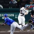 【阪神】佐藤輝明が苦戦平良の前に沈黙…負傷交代アクシデントも　第２戦以降不在なら大きな痛手