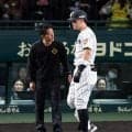 阪神　前夜途中交代の佐藤輝が試合前練習に姿見せず