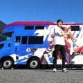 現役馬初！“フォーエバーヤング”馬運車が誕生　米国から帰国後はコラボもある！？矢作調教師「この馬運車を見れば馬券が...」