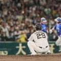 牙を失った阪神2連敗　三冠王の佐藤に加えて森下も退く緊急事態