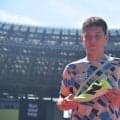 【陸上】男子800M歴代２位のクレイ・アーロン竜波「うれしくて光栄」ニューバランスとの契約発表