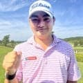 【男子ゴルフ】カズマ・コボリが「６４」で３位浮上　 細野勇策が首位、大岩龍一は２位　第２Ｒの前半組がホールアウト